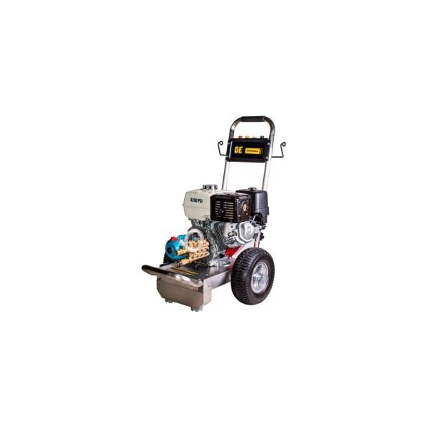 Be Pressure Supply BE Gas Pressure Washer W/ Honda GX390 Engine & CAT Pump, 4200 PSI, 13 HP, 3.9 GPM B4213HSJ - main